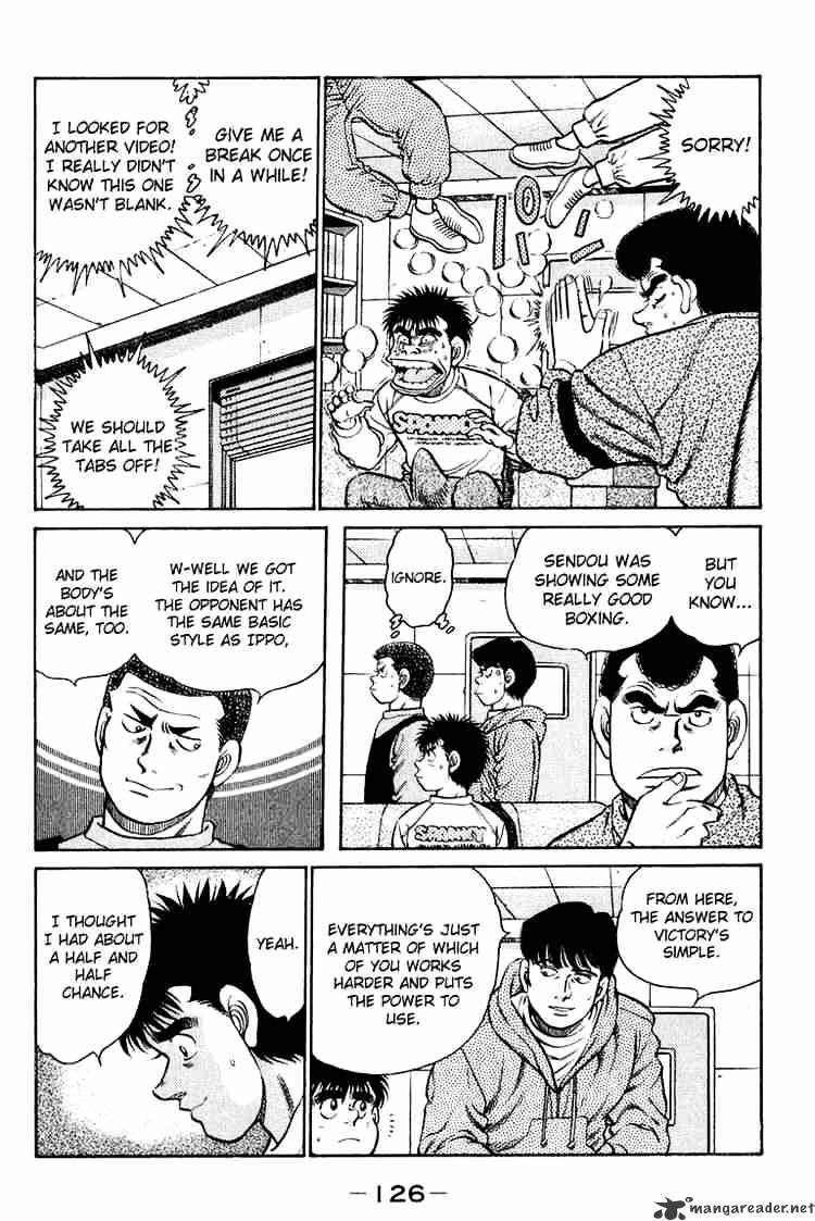 Hajime no Ippo: Fighting Spirit, Chapter 94 image 06